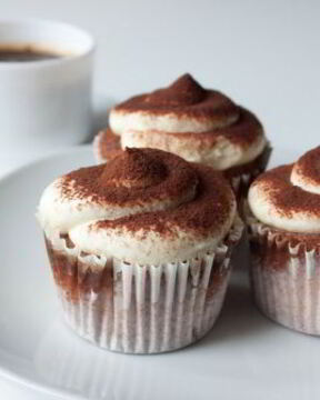 Капкейки тирамису