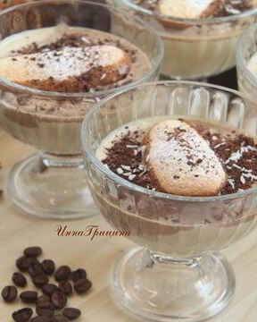 Кофейно-кокосовый тирамису