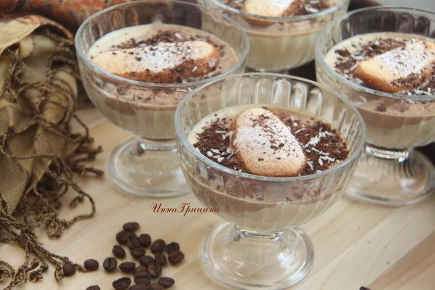 Рецепт кофейно-кокосового тирамису