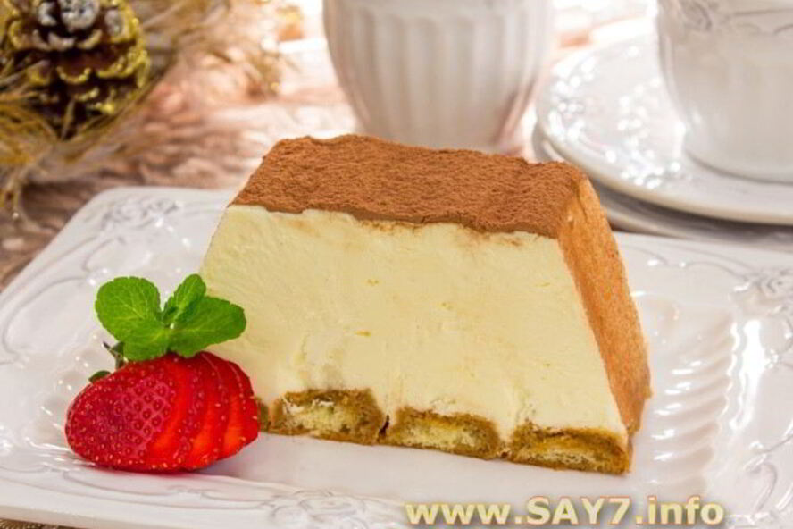 Рецепт мороженого тирамису