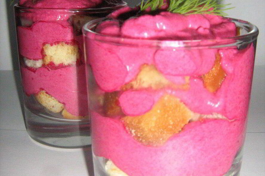 Рецепт свекольного тирамису