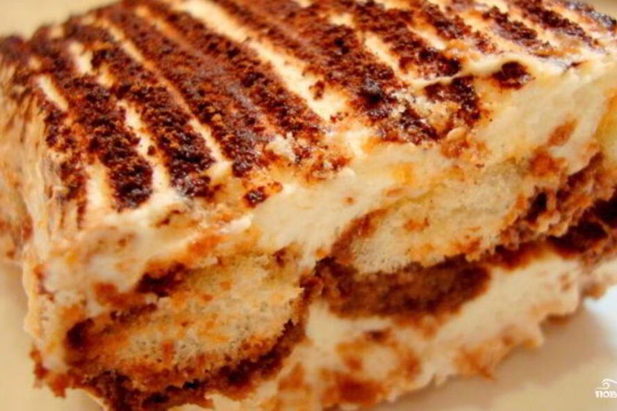 Рецепт тирамису без кофе