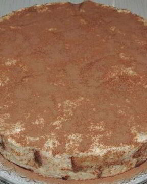 Тирамису без Савоярди