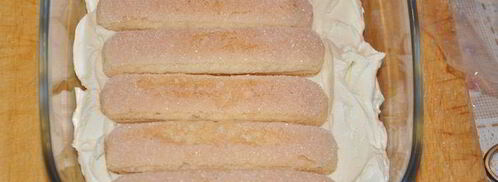 тирамису с клубникой и белым шоколадом. Шаг 4