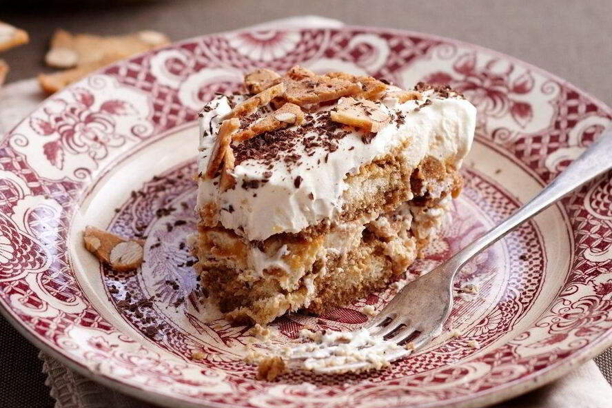 Рецепт тирамису с миндалем