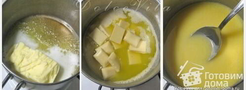 торт-тирамису с клубникой и шампанским. Шаг 3