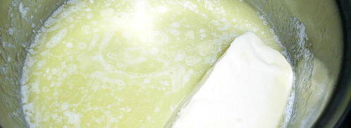 творожный торт-десерт с пьяными вишнями в стиле тирамису. Шаг 4