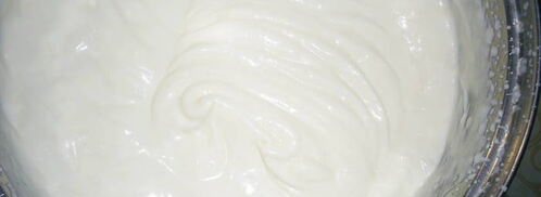 творожный торт-десерт с пьяными вишнями в стиле тирамису. Шаг 14