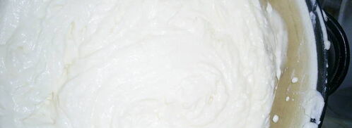 творожный торт-десерт с пьяными вишнями в стиле тирамису. Шаг 15