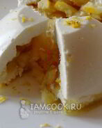 Творожно-лимонный десерт