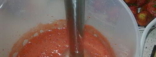 творожный десерт клубничное настроение. Шаг 8