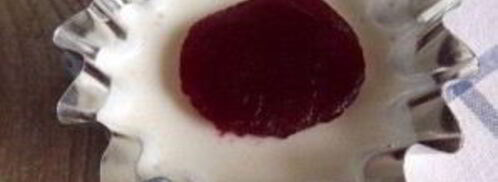 творожный десерт с малиной. Шаг 4