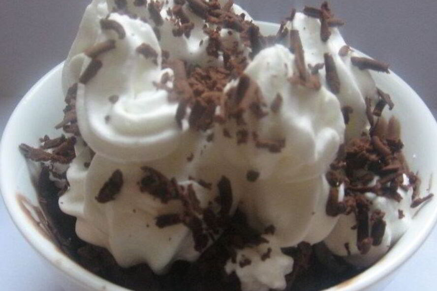 Рецепт бананового десерта с зефиром