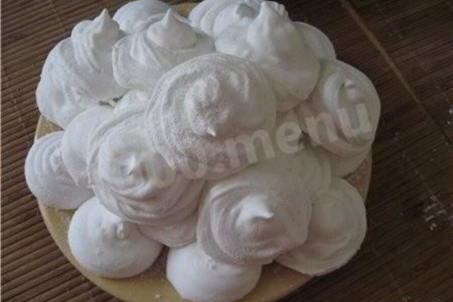 Рецепт белого зефира воздушного