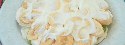 десерт из зефира с фруктами. Шаг 5