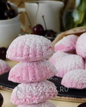 Вишневый зефир на агар-агаре