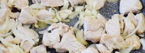 азу из индейки на сковороде. Шаг 7