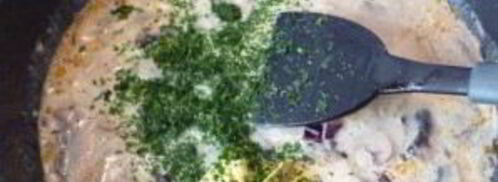 азу из индейки со сметаной. Шаг 7