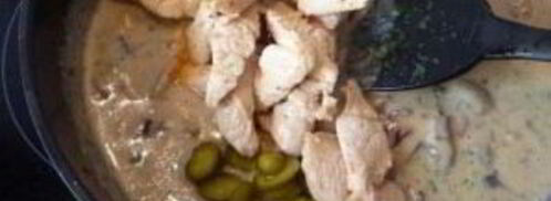 азу из индейки со сметаной. Шаг 8