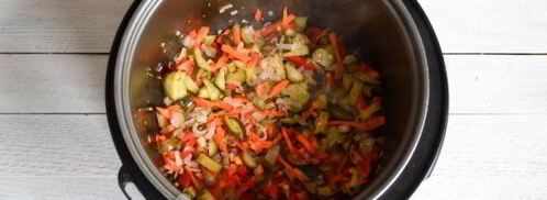 азу из индейки в мультиварке. Шаг 12