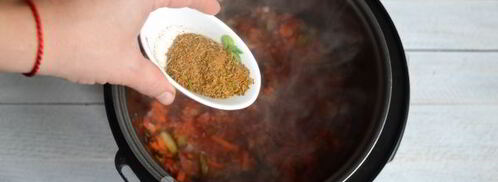 азу из индейки в мультиварке. Шаг 15