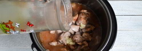 азу из индейки в мультиварке. Шаг 18