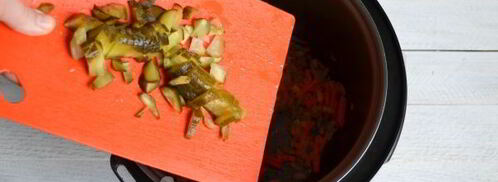 азу из индейки в мультиварке. Шаг 10