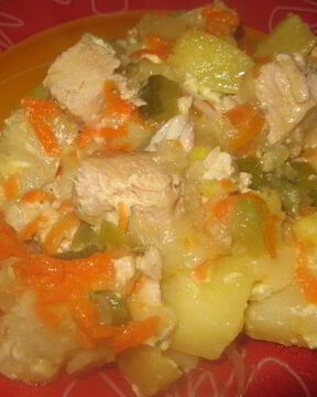 Азу из индейки