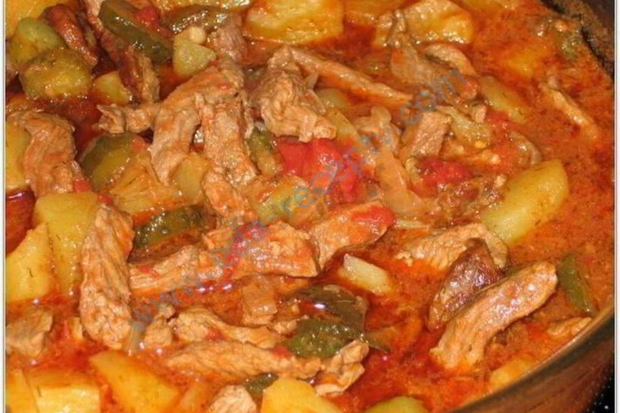 Рецепт азу из кабана