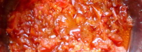 азу из креветок с тофу и пикантным гарниром. Шаг 6