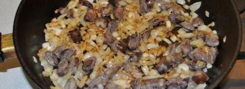 азу из куриных потрошков. Шаг 3