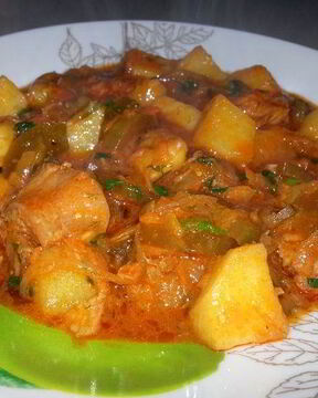 Азу из телятины