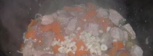 азу по-татарски в мультиварке. Шаг 11