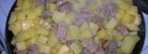 азу с картошкой. Шаг 5