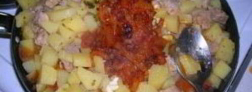 азу с картошкой. Шаг 7