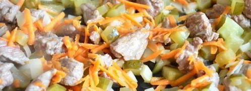 азу с рисом. Шаг 7