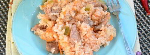 азу с рисом. Шаг 10