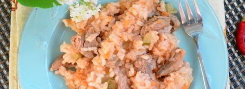 азу с рисом. Шаг 11