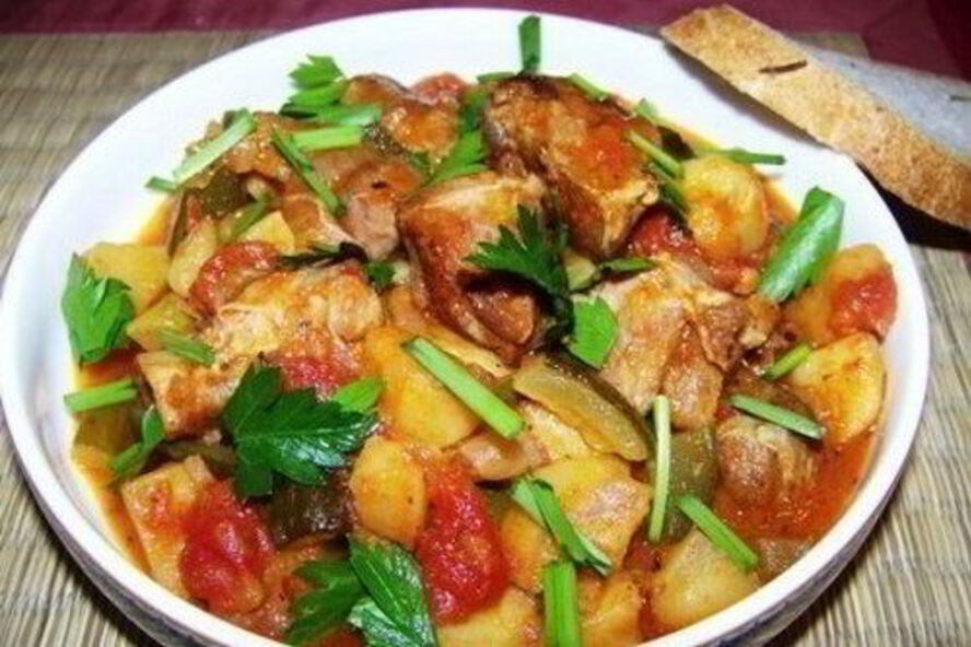 Рецепт сытного азу по-татарски