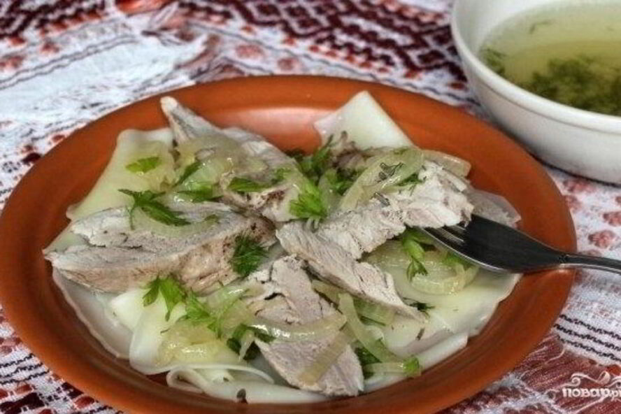 Рецепт башкирского бешбармака