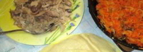 бешбармак из курицы. Шаг 9