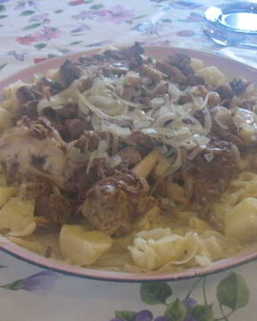 Бешбармак из утки