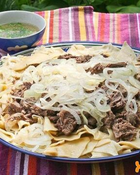 Бешбармак по-казахски