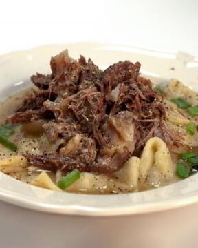 Бешбармак с мацони