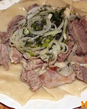 Бешбармак в мультиварке