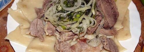 бешбармак в мультиварке. Шаг 4