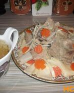 Казахский бешбармак