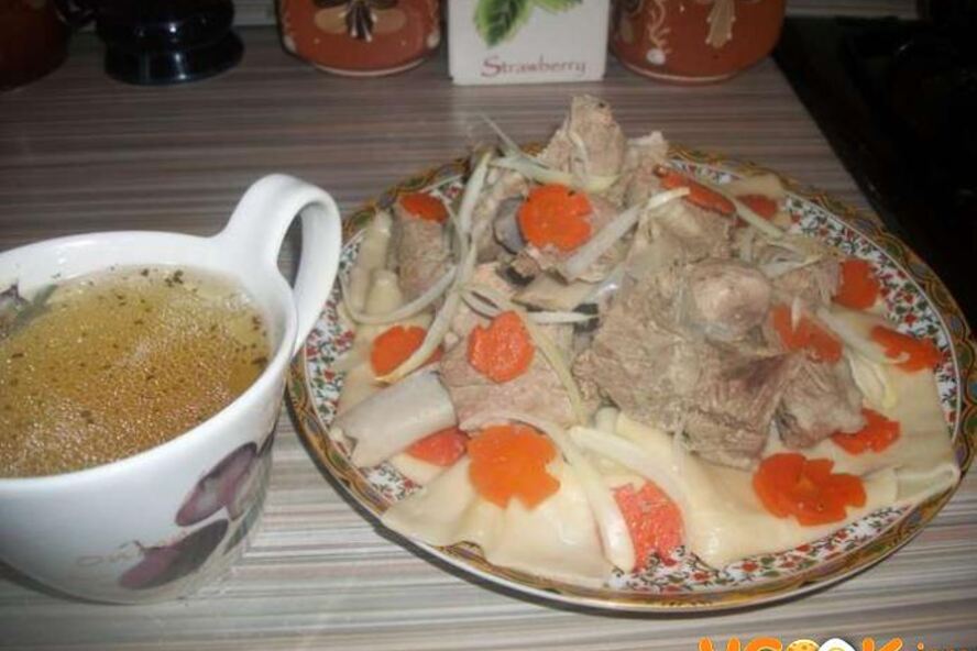 Рецепт казахского бешбармака
