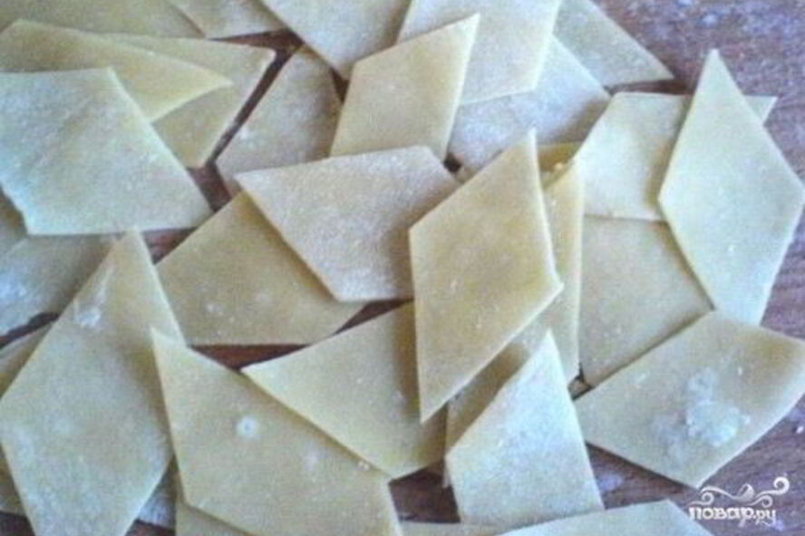 Рецепт лапши для бешбармака