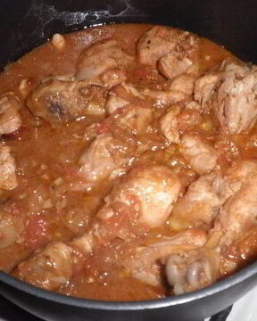 Чахохбили из куриных ножек